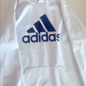 adidas white hoodie